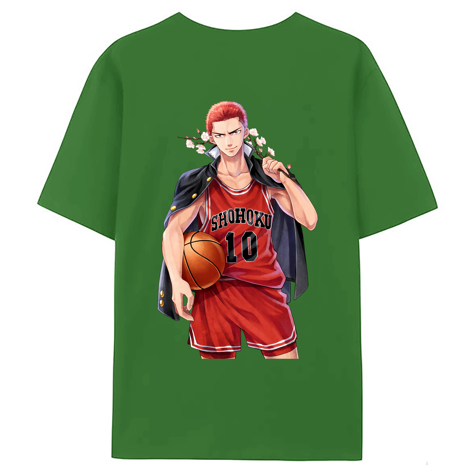 （画像用） SLAM DUNK／スラムダンク レディース半袖Tシャツ(バックプリント)